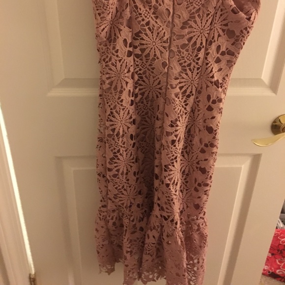 NWOT Tov Floral Lace Dress Size 40 ( M see chart) - Picture 5 of 6